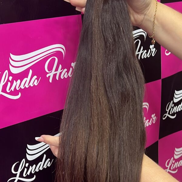 Cabelo Natural liso 75/80 cm 100 gr – Linda Hair RJ